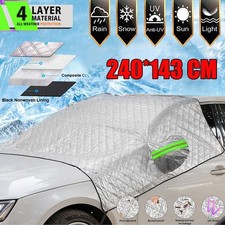 Car Windshield Cover Protector Winter Snow Ice Rain Frost Guard Sun Shade Truck