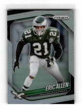 Eric Allen 2025 Panini Prizm #17 Philadelphia Eagles Silver HOF