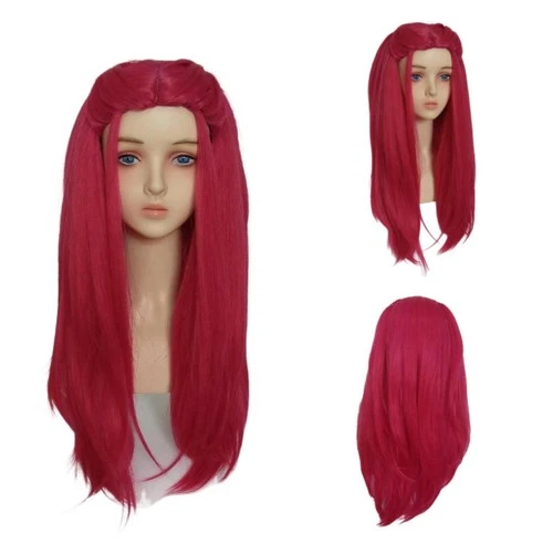 Kids Girls K-Pop Demon Hunters Costume Wig Rumi Mira Zoey Cosplay Fancy Dress Up - Picture 28 of 29