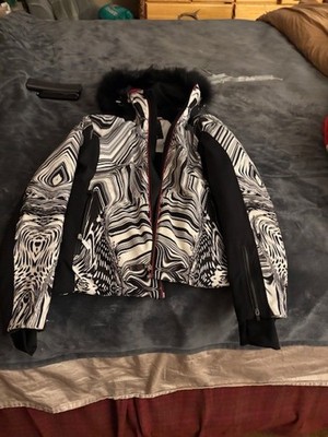 Colmar Signature Ski Jacket Peter Glenn Insulated EU 44 Black and white