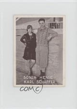 1928-35 J L Tiedemanns Sport Series Tobacco Sonja Henie Karl Schafer 0cp0