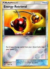 Energy Retrieval 59/73 Reverse Holo Uncommon Shining Legends NM