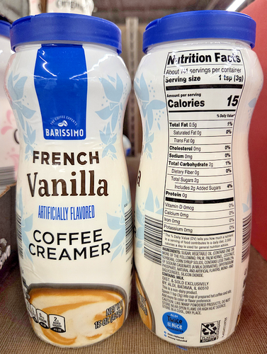 Barissimo French Vanilla Coffee Creamer 15oz 425g (2 Bottles) - Picture 2 of 2