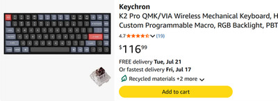 CUSTOM KEYCAPS Keychron K2 PRO