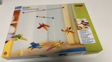 HABA 1103 Mobile Zwitscherlinge, Baby-Mobile zum Aufhängen , 5 abnehmbare Vögel