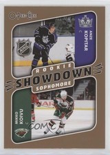 2006-07 O-Pee-Chee Rookie Sophomore Showdown Anze Kopitar Mikko Koivu #636 0r7h