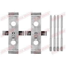 Zubehörsatz Bremsbeläge für Audi TT 8J3 | 24165560