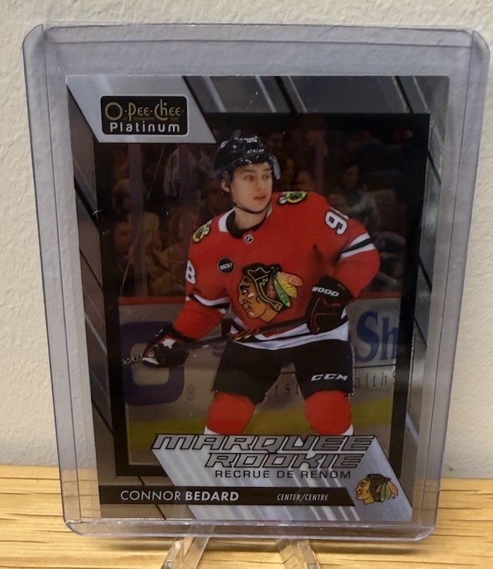 2023-24 O-Pee-Chee OPC Platinum Marquee Rookies Connor Bedard #201