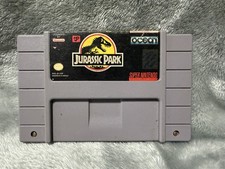SUPER NINTENDO SNES JURASSIC PARK GAME CARTRIDGE ONLY AUTHENTIC 