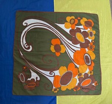 JACQMAR LONDON VINTAGE SILK SCARF 67x66