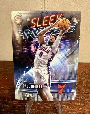 Topps Chrome 25-26 Paul George 76ers Sleek Finishers #SF-16 - NEW