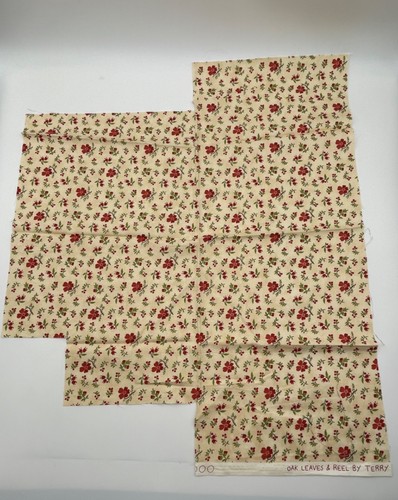 Moda Terry Clothier Thompson OAK LEAVES AND REEL - 3 Print Bundle - Odd Cuts - Picture 2 of 4