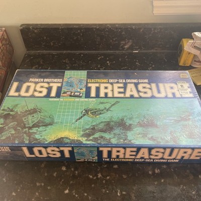 Lost Treasure Vintage Board Game Parker Brothers