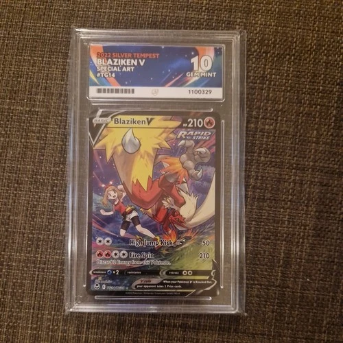 Pokémon TCG Blaziken v Trainer Gallery TG14/TG30 Ace 10 Gem Mint10