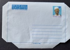 Sierra Leone - unused XXL postal stationery airmail cover Air Letter Aerogramme