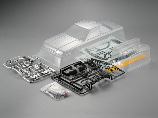Killerbody RC Car Nissan Skyline R31 (190mm) Clear Body Shell