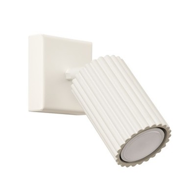 Wandleuchte Carbon 1 GU10 Beige Aluminium Sollux SL.1597
