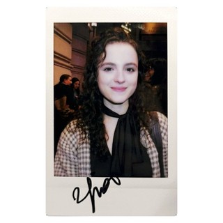 Fina Strazza Signed Polaroid Print John Proctor Is The Villain Broadway Matilda