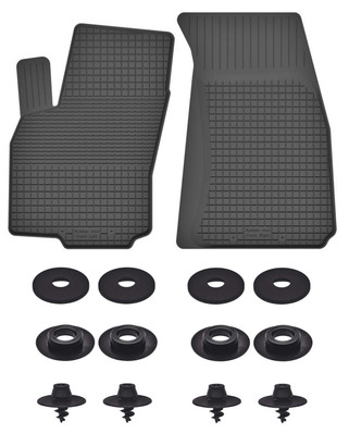 Gummifußmatten vorne für: Nissan Navara IV Pickup (2014-)