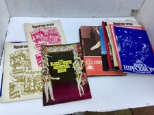 Theatre Programmes Bristol Hippodrome 1970's onwards Minstrel Show Bundle