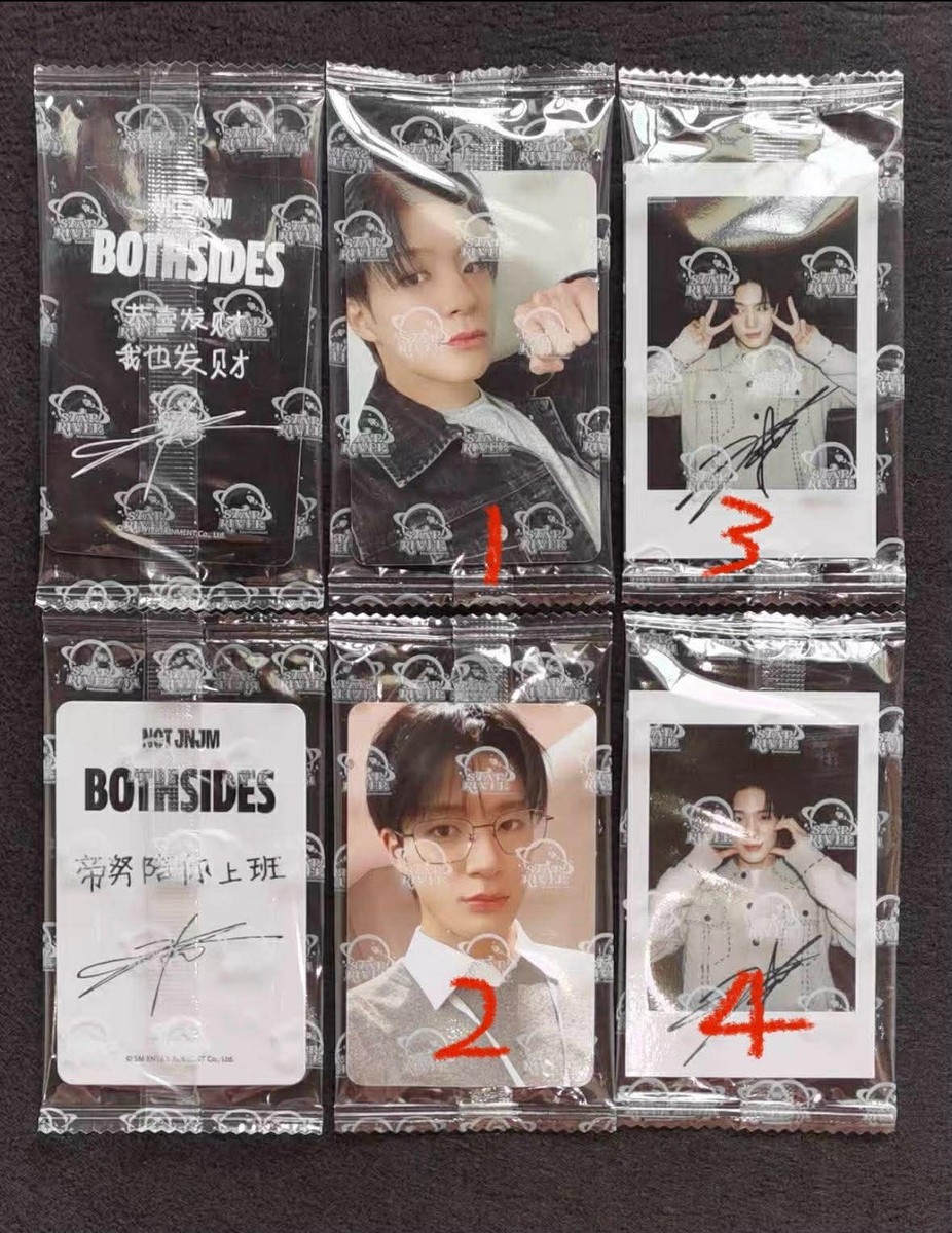 NCT JNJM JENO JAEMIN BOTH SIDES 1st Mini Album STAR RIVER POB