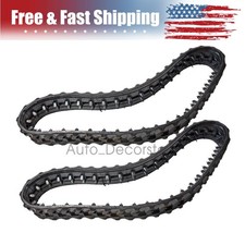 Rubber Track Set 180x72x39 2PCS Replacement For Bobcat 418 MT50 MT52 MT55