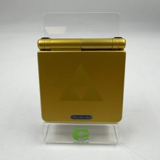 Nintendo Game Boy Advance Sp Handheld Game Console Ags-001 Custom Zelda Gold Nintendo Game Boy Advance Sp Handheld Game Console Ags-001 Custom Zelda Gold