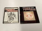 Vtg Transformers G1 Metroplex INSTRUCTION BOOKLET & CATALOG Lot