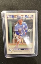2022 Topps Update Series - Bobby Witt Jr. #US100 Looking Up in Powder Blue...