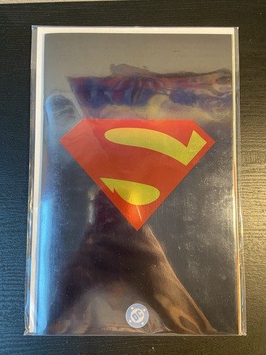 Absolute Superman #1 Logo Foil Cardstock Variant Cover (DC Comics January 2025)