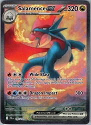 Salamence ex 187/159 Journey Together Special Illustration Rare