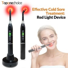 Red Light Therapy Device Cold Sore Canker Sore Treatment Infrared Light Therapy