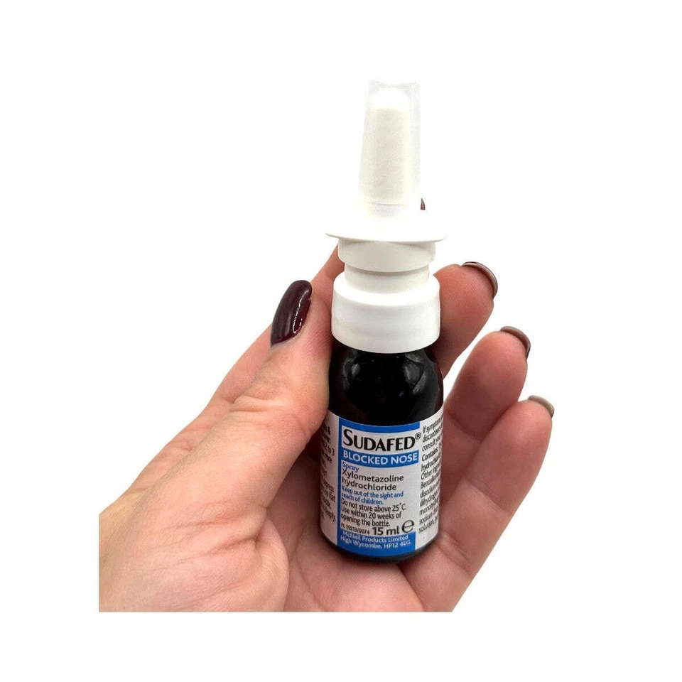 Sudafed Sinus Ease Spray Nariz 10 Horas Alivio Xilometazolina No Somnolencia 0.1% Foto 4 de 4