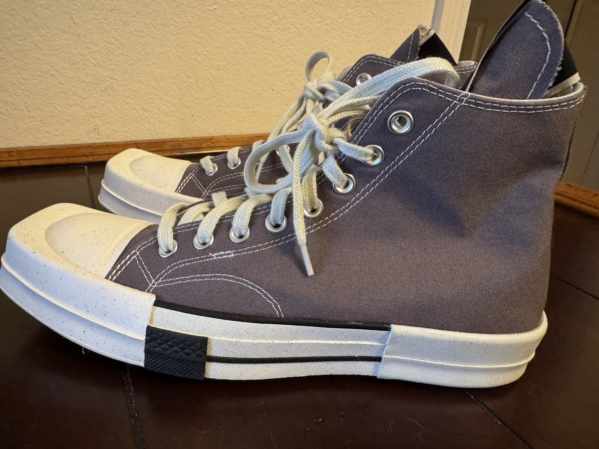 ラスキー　70C Converse Chuck Rick Owens DRKSHDW TURBODRK 70 High Gray Dust