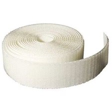 Hook and Loop Brand Reclosable Fastener, No Adhesive, 150 ft, 2 in W, White