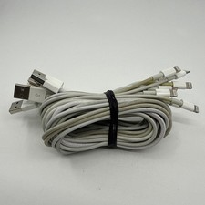 LOT OF 10 OEM Apple 3ft. 1m Lightning to USB Cable