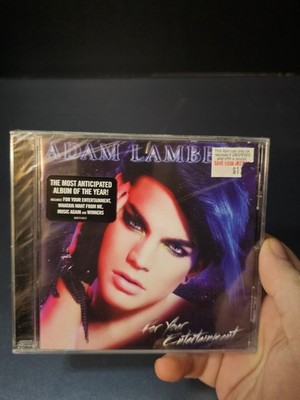 Adam Lambert ''For Your Entertainment'' CD Album Brand New Sealed