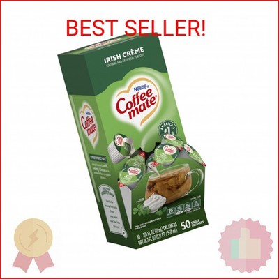 Coffee-mate Liquid Creamer Singles - Irish Creme - 50 ct