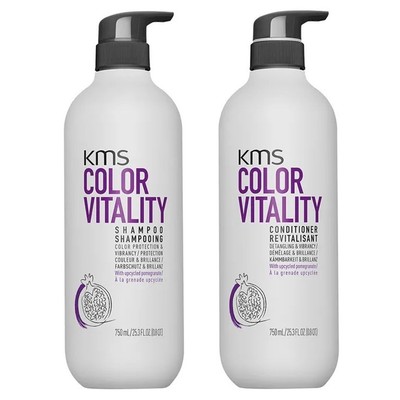 KMS Colorvitality Shampoo 750ml + Conditioner 750ml Set