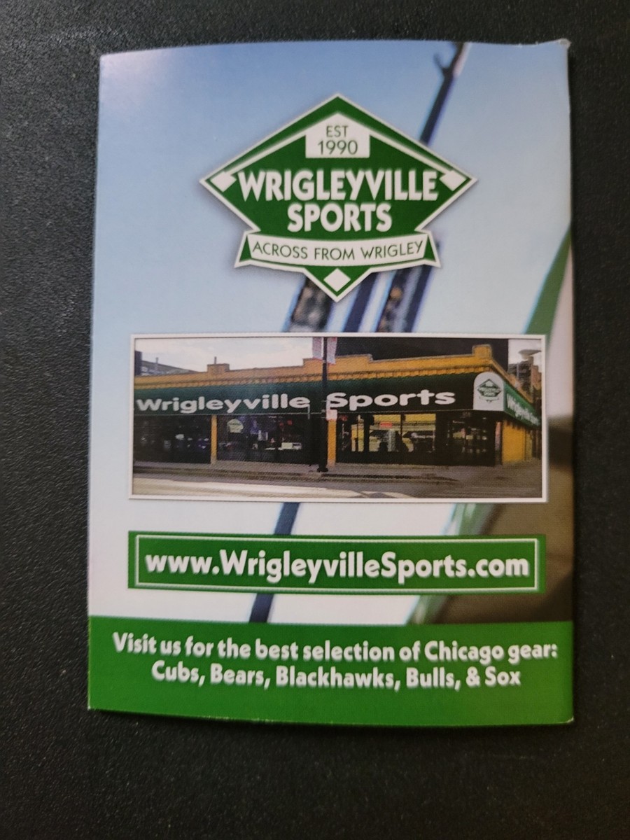 2025 CHICAGO CUBS Schedule MLB Baseball Sked Not 2024 NEW Go