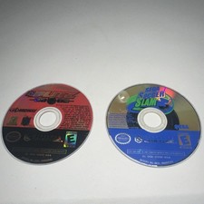 Sega Soccer Slam & NFL Blitz 02 Nintendo GameCube CD ONLY Clean Tested & Working