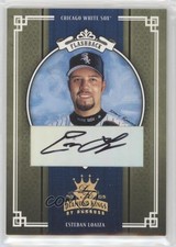 2005 Donruss Diamond Kings Gold Signatures 17/25 Esteban Loaiza #274 Auto 7ba