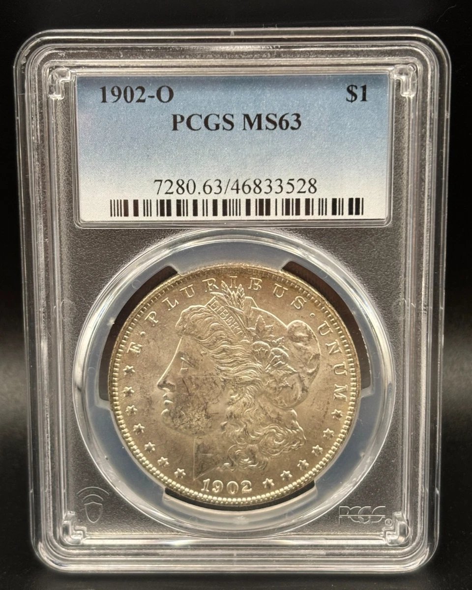1902 O モルガンダラー 銀貨 NGC MS63 MS 63 Graded 1902 Year Morgan US Dollars (1878-1921) for sale | eBay