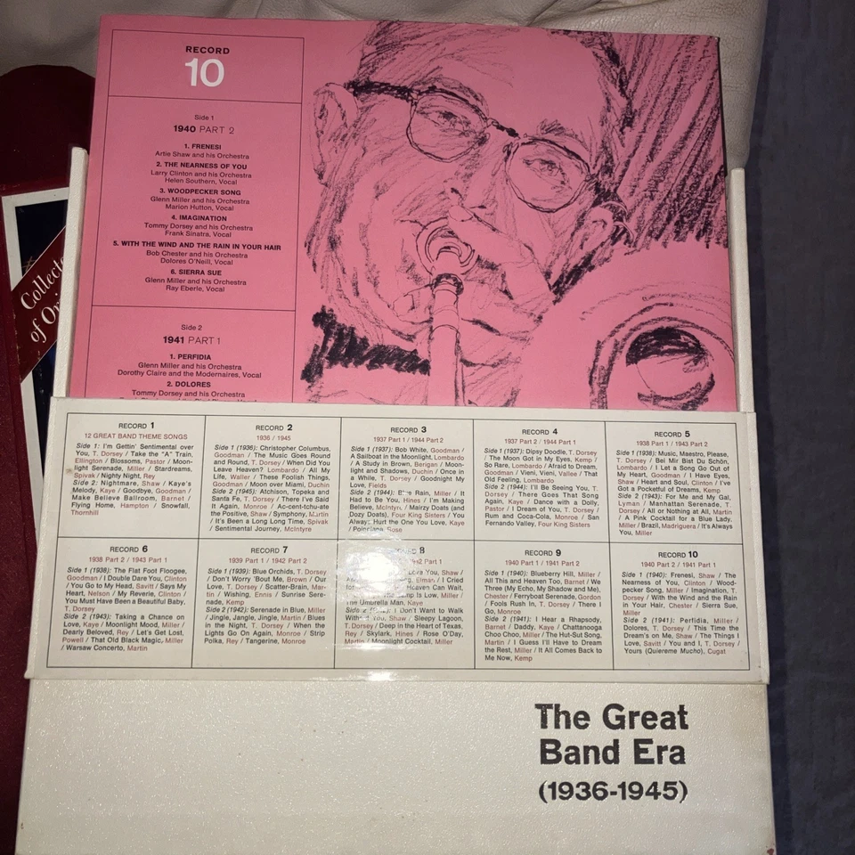 VTG Vinyl 10 LP Box Set - The Great Band Era 1936-1945 Readers Digest 361843 - Image 2 of 2