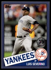2020 Topps #85-71 Luis Severino 1985 Topps Baseball 35th Anniversary Blue