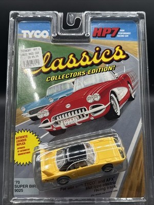  1992 Tomy Aurora AFX HP7 Classics YELLOW 70 SUPER BIRD #9025 Tyco SEALED 