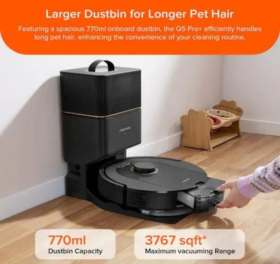 Roborock Q5 Pro+ Robotic Vacuum Cleaner 195043005904| eBay