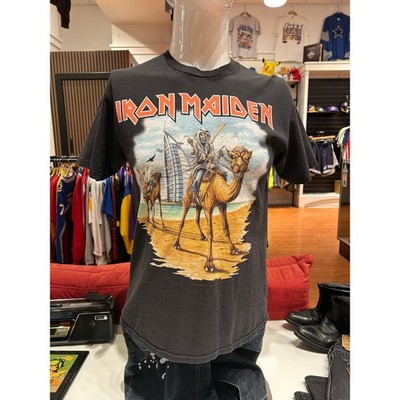 2007 Y2K Iron Maiden Dubai Matter Of Life and Death Tour Tee Size Small VTG
