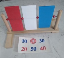 Rubber band GUN shooter GAME spin TARGET  Quantity 1 