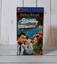 The Stowaway VHS Tape 1936 Musical Shirley Temple 2001 Release SHIPS FREE